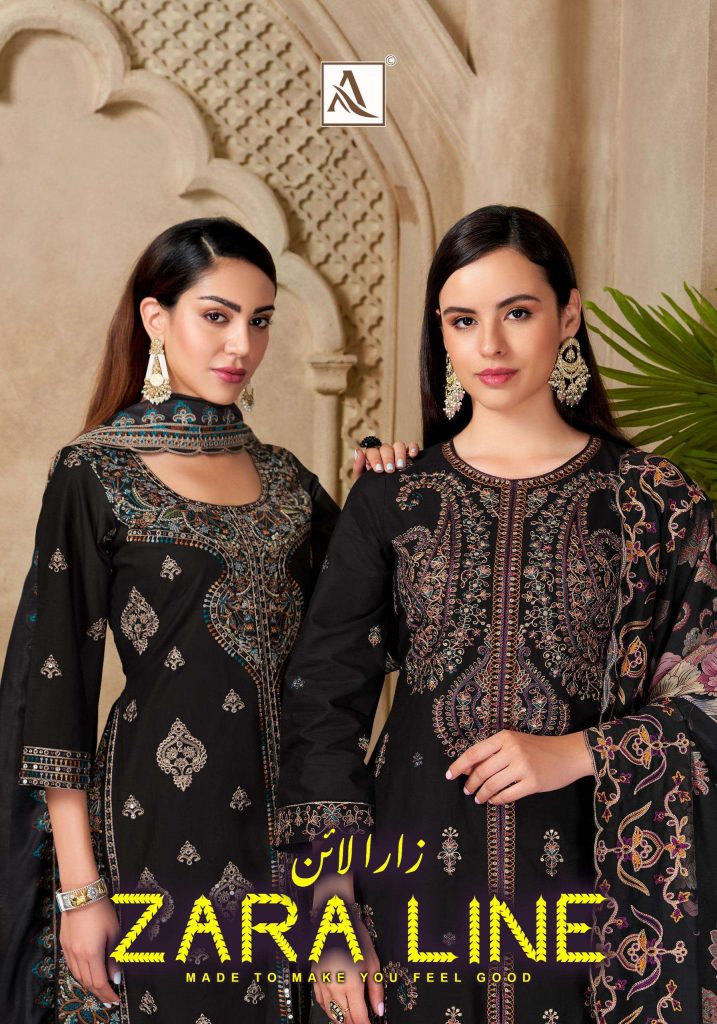 Alok Suits Zara Line – Pakistani Dress Material
