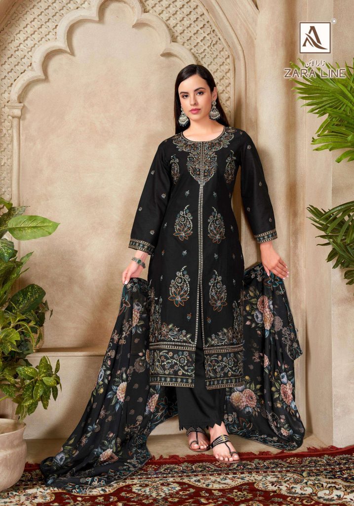 Alok Suits Zara Line – Pakistani Dress Material