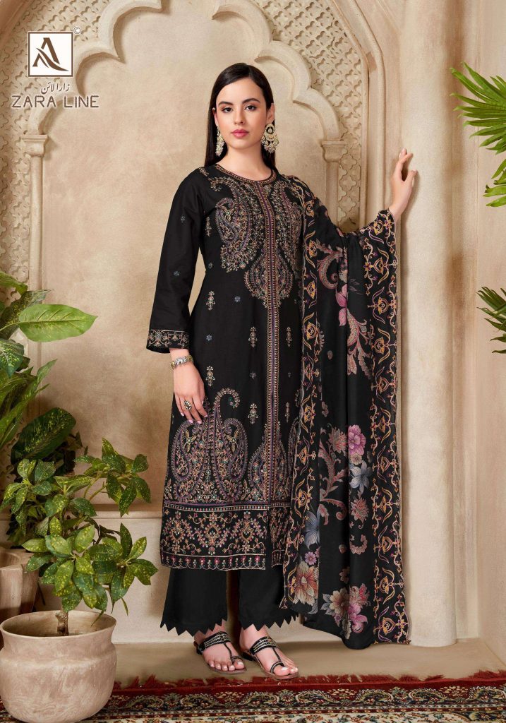 Alok Suits Zara Line – Pakistani Dress Material