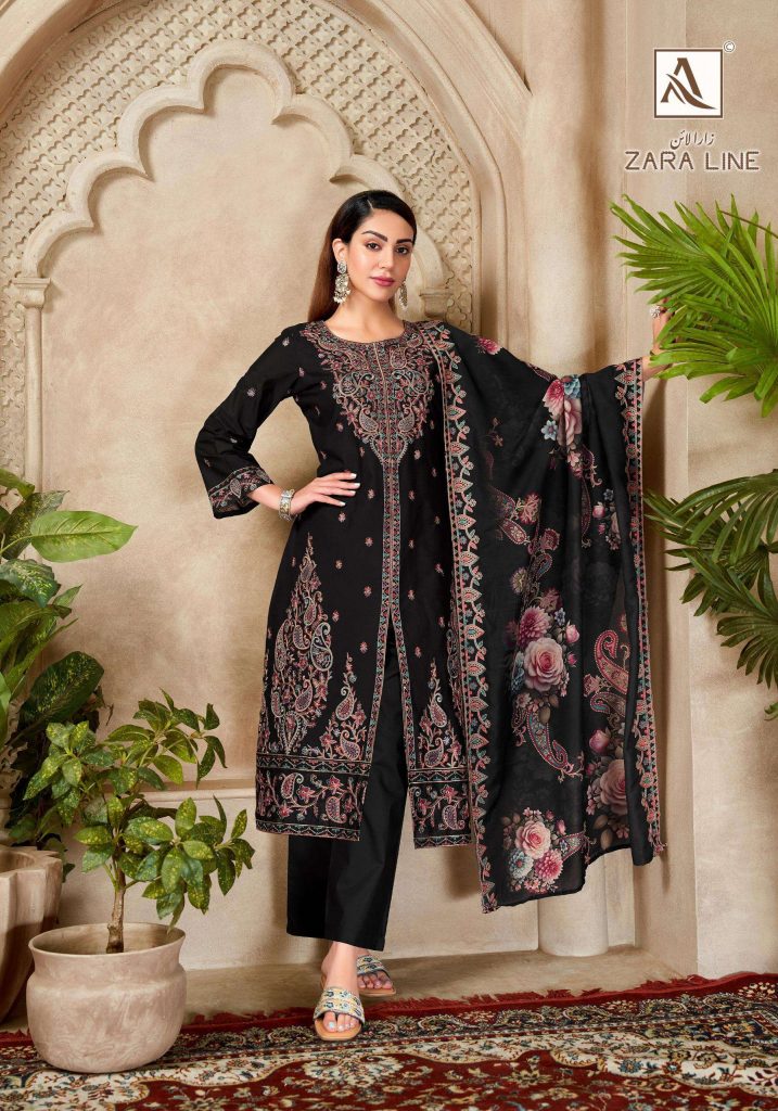 Alok Suits Zara Line – Pakistani Dress Material