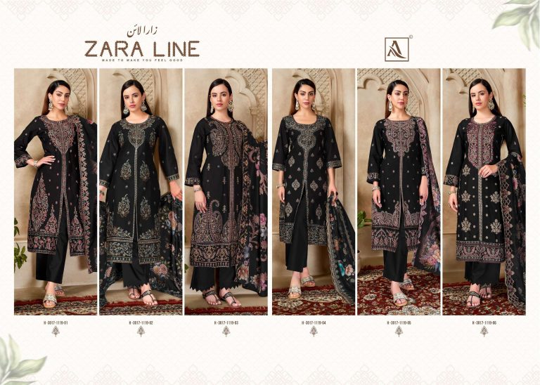 Alok Suits Zara Line – Pakistani Dress Material