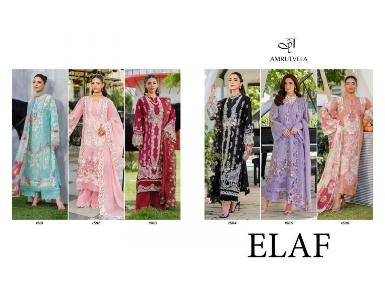 Amrutvela Elaf – Pakistani Dress Material