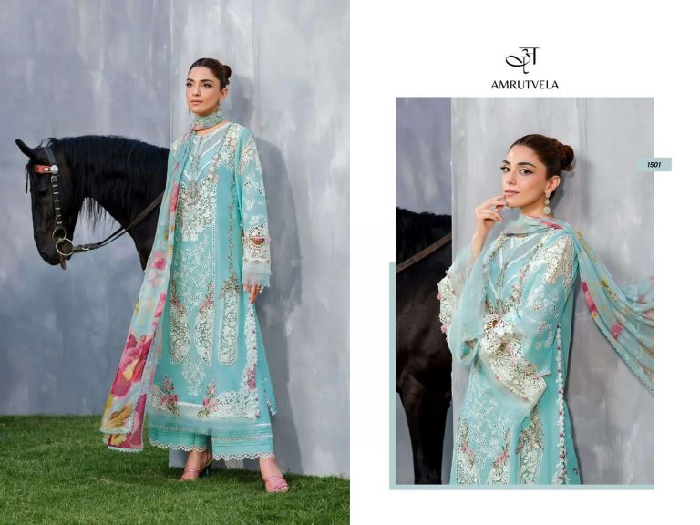 Amrutvela Elaf – Pakistani Dress Material