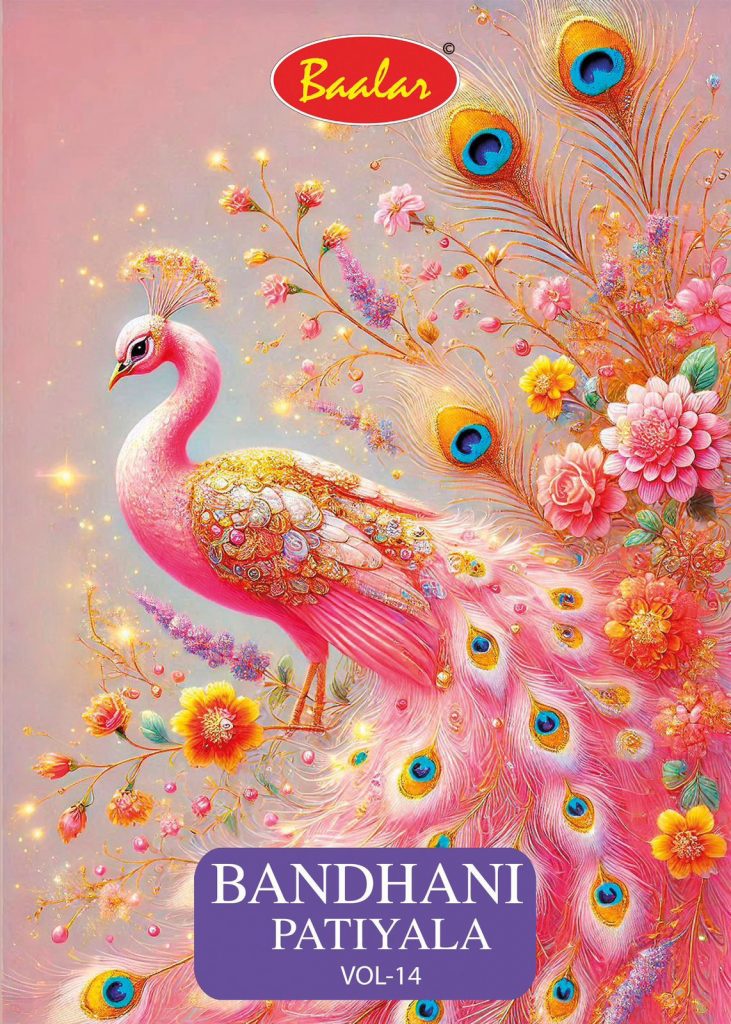 Baalar Bandhani Patiyala Vol-14 – Dress Material