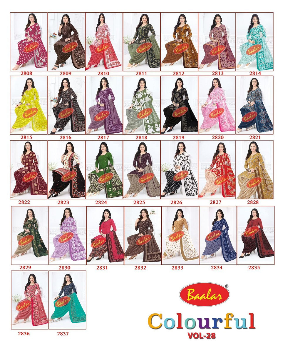 Baalar Colourful Vol-28