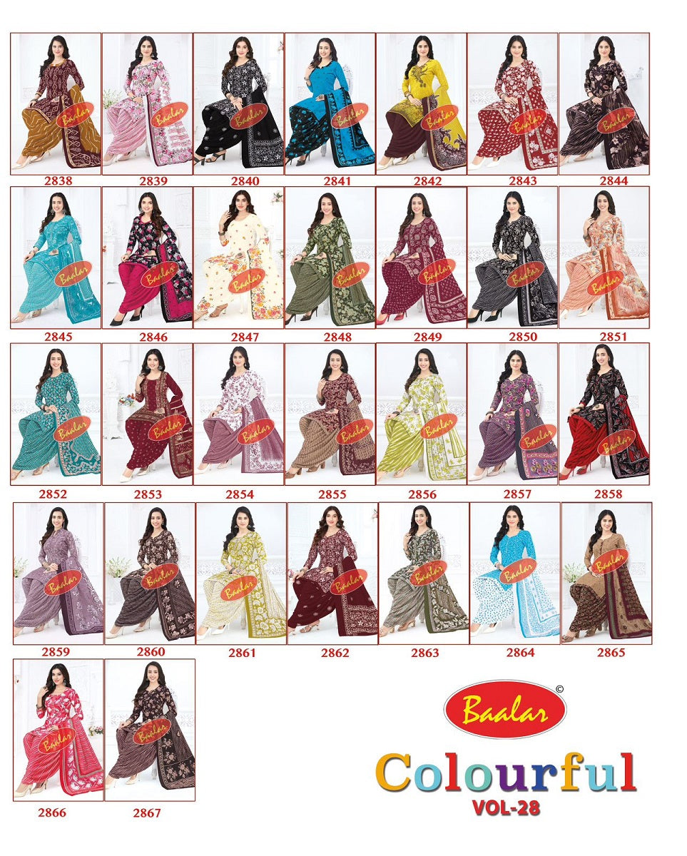 Baalar Colourful Vol-28