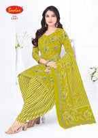 Baalar Crystal Patiyala Vol-13 – Dress Material