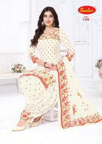 Baalar Crystal Patiyala Vol-13 – Dress Material