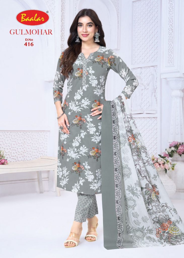 Baalar Gulmohar Vol-4 – Dress Material