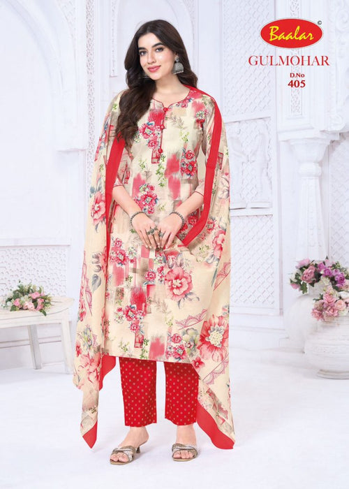 Baalar Gulmohar Vol-4 – Dress Material