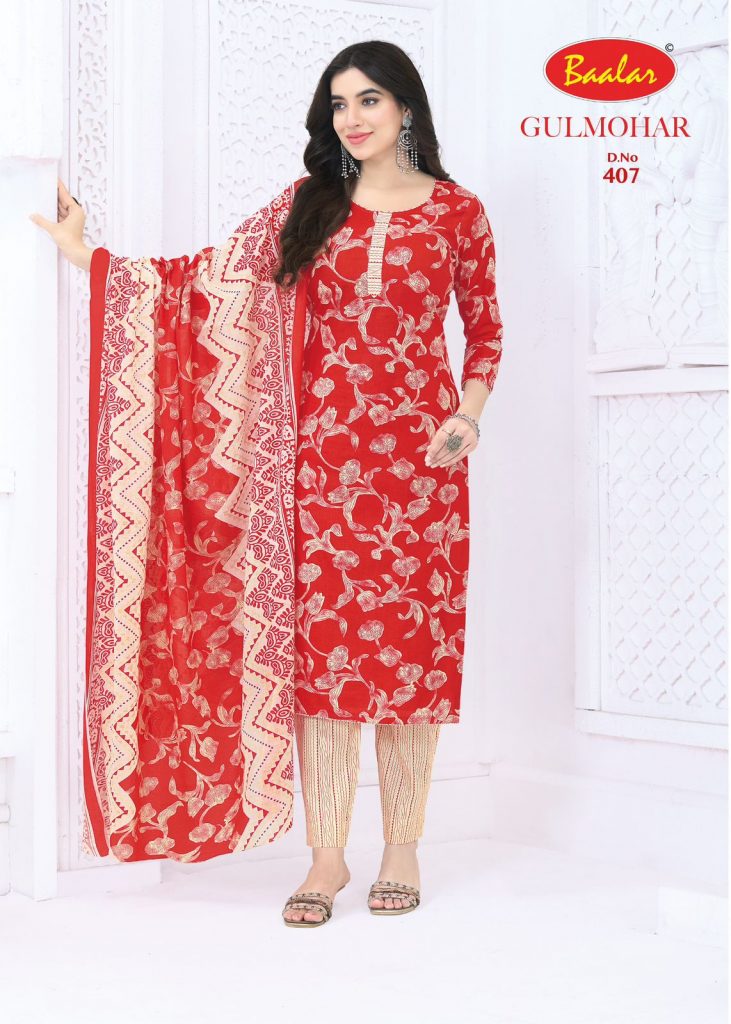Baalar Gulmohar Vol-4 – Dress Material