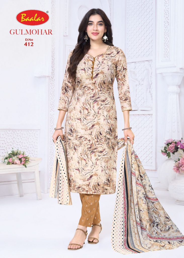 Baalar Gulmohar Vol-4 – Dress Material