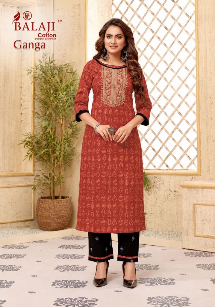 Balaji Ganga Vol-1 – Straight Kurtis
