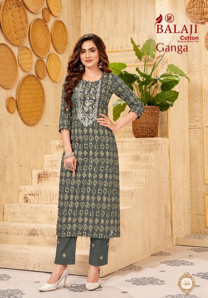 Balaji Ganga Vol-1 – Straight Kurtis