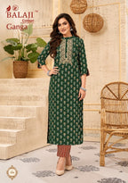 Balaji Ganga Vol-1 – Straight Kurtis