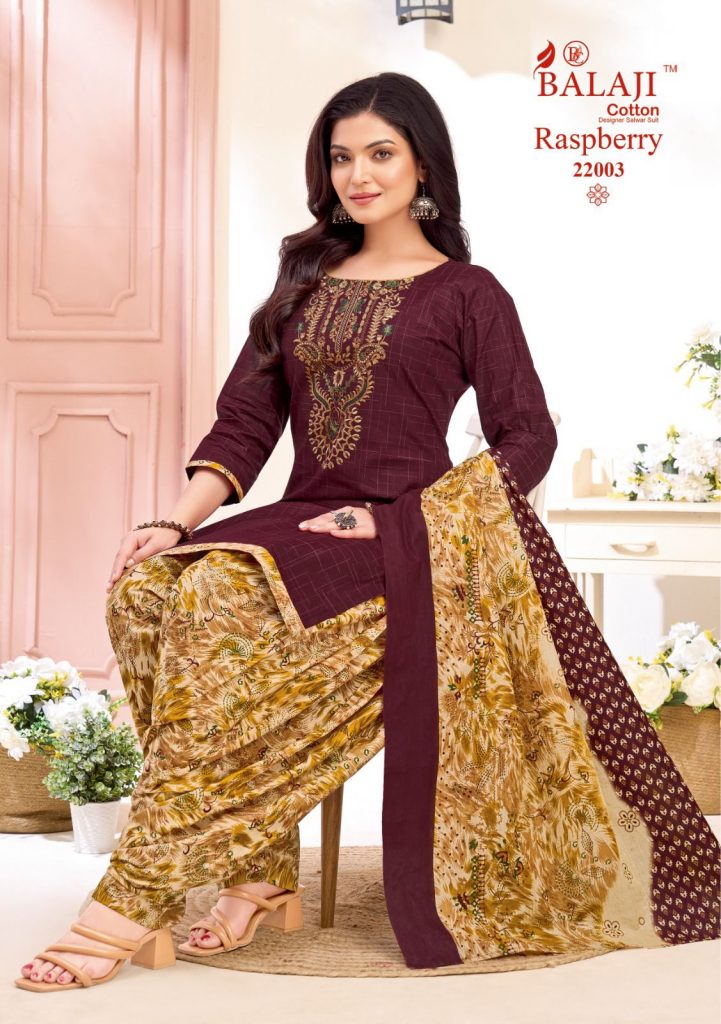 Balaji Raspberry Vol-22 – Dress Material