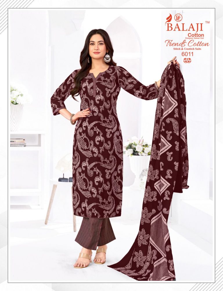 Balaji Trends Cotton Vol-6 – Dress Material
