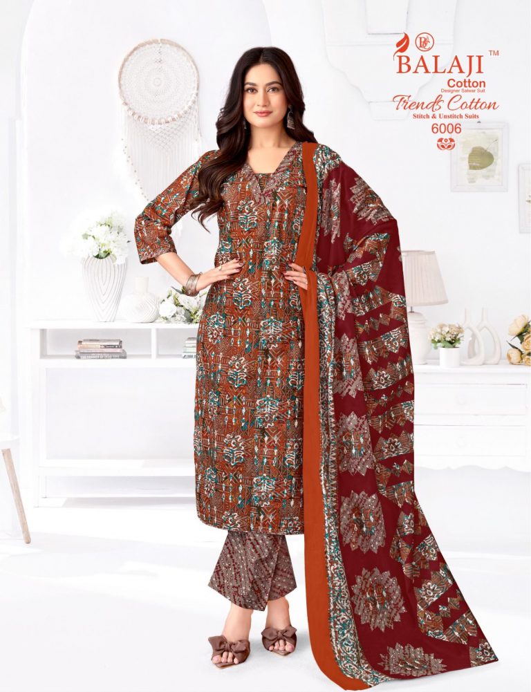 Balaji Trends Cotton Vol-6 – Dress Material