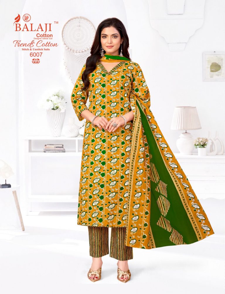 Balaji Trends Cotton Vol-6 – Dress Material