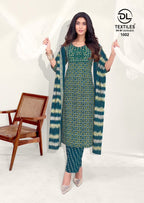 DL Royal Ajrakh Vol-1 – Kurti Pant With Dupatta