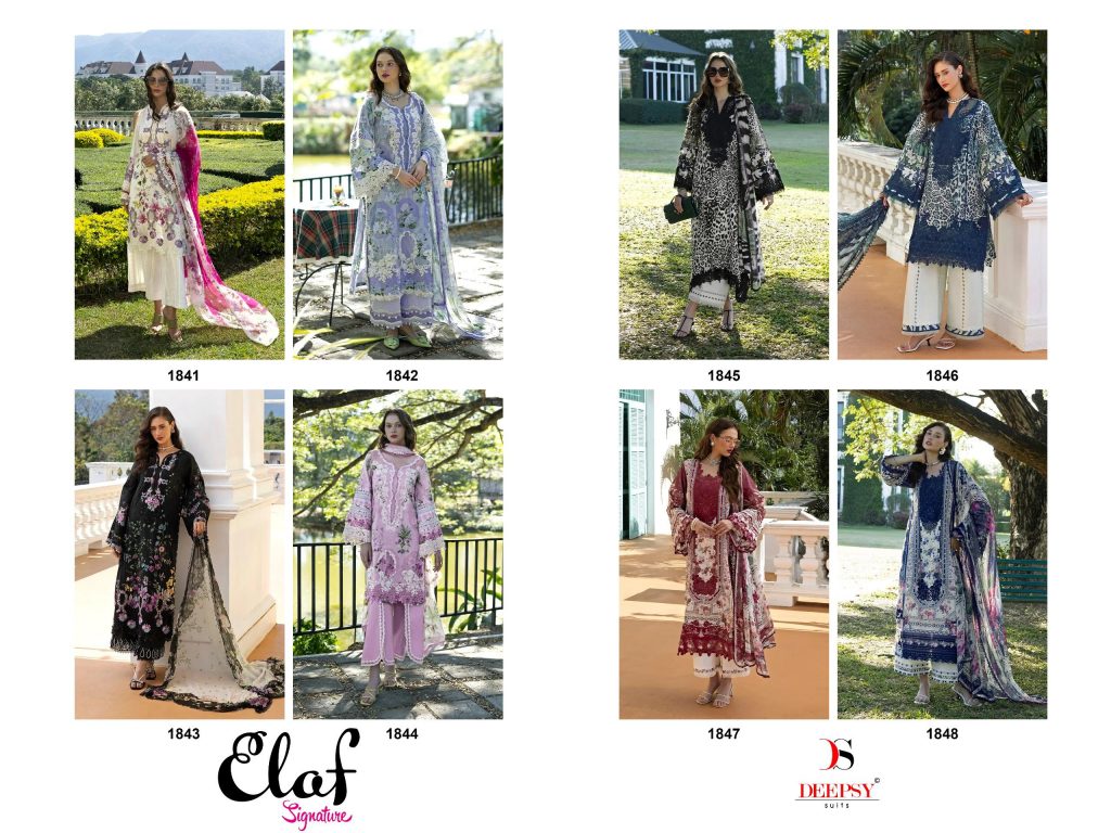 Deepsy Suits Elaf Signature – Pakistani Dress Material