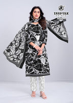 Deeptex Aaliza B & W Vol-4 – Karachi Kurti Pant With Dupatta