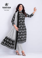 Deeptex Aaliza B & W Vol-4 – Karachi Kurti Pant With Dupatta