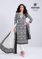 Deeptex Aaliza B & W Vol-4 – Karachi Kurti Pant With Dupatta
