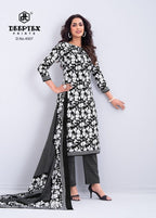 Deeptex Aaliza B & W Vol-4 – Karachi Kurti Pant With Dupatta