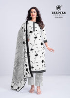 Deeptex Aaliza B & W Vol-4 – Karachi Kurti Pant With Dupatta