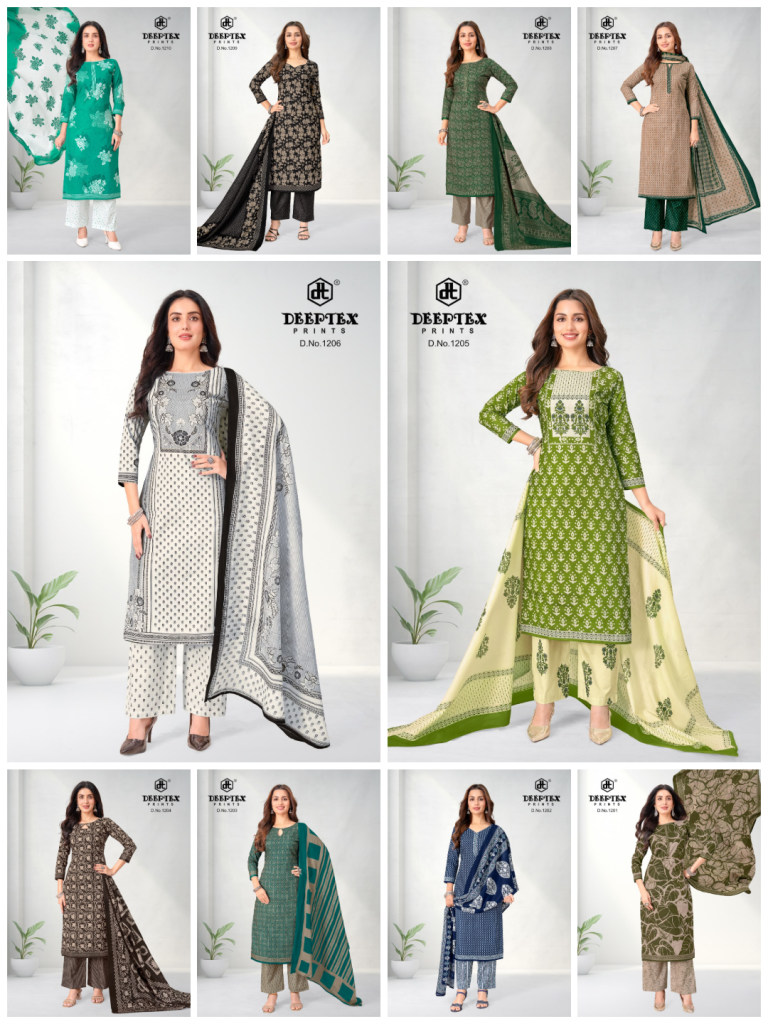 Deeptex Aaliza Vol 12 – Readymade Kurti Pant With Dupatta