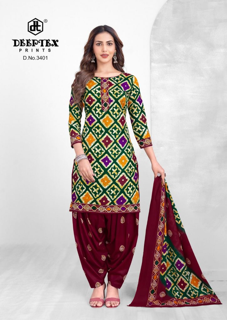 Deeptex Batik Vol-34 – Dress Material