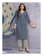 Deeptex Chief Guest Vol-43 Cotton Drees Materaisl