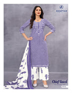 Deeptex Chief Guest Vol-43 Cotton Drees Materaisl