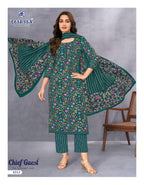 Deeptex Chief Guest Vol-43 Cotton Drees Materaisl