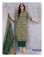 Deeptex Chief Guest Vol-43 Cotton Drees Materaisl