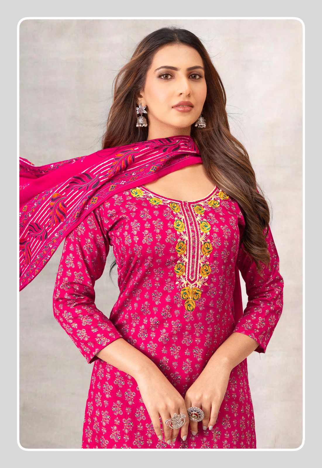 Deeptex Mausami Vol-2 Cotton Printed Drees Materaisl