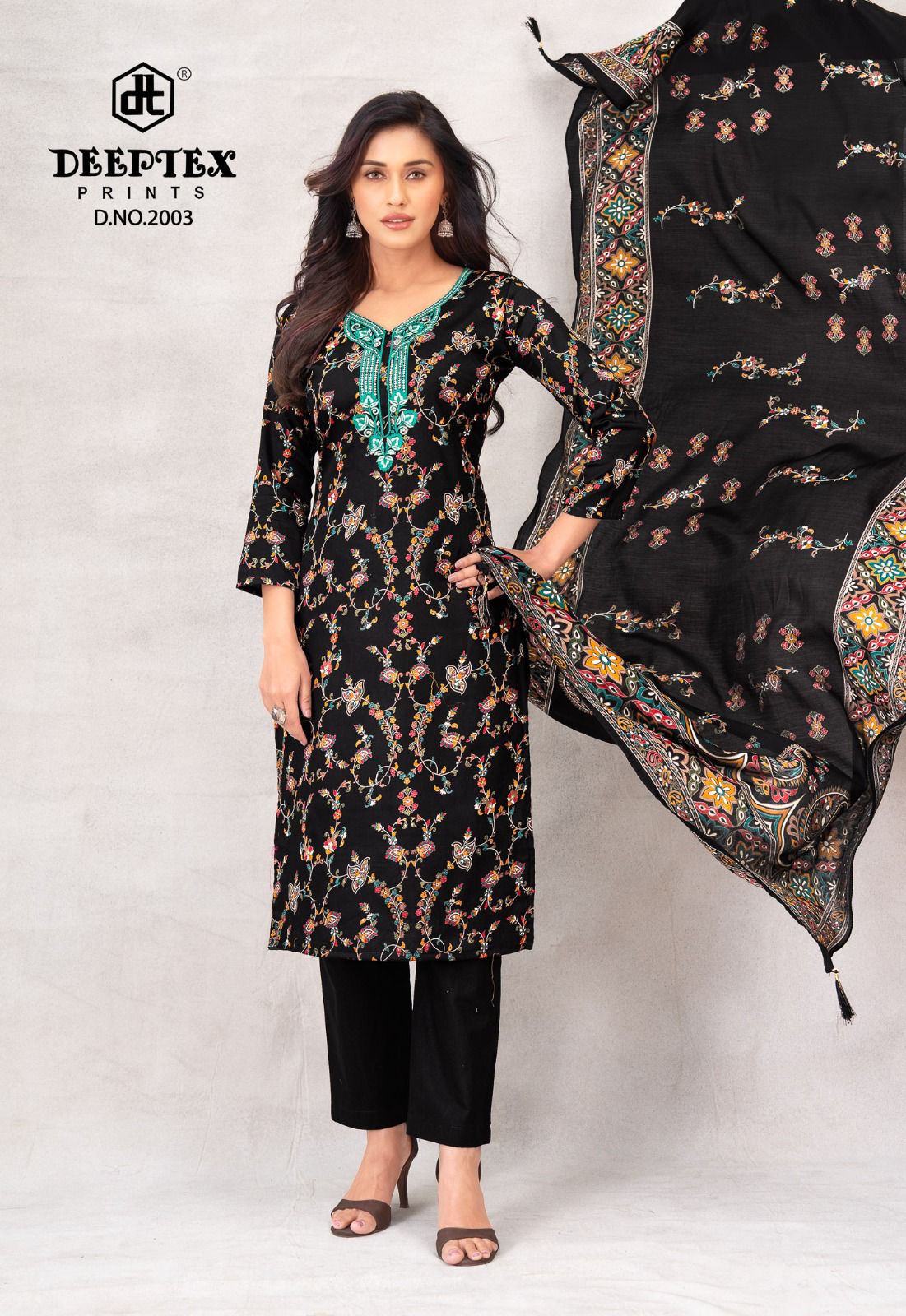 Deeptex Mausami Vol-2 Cotton Printed Drees Materaisl