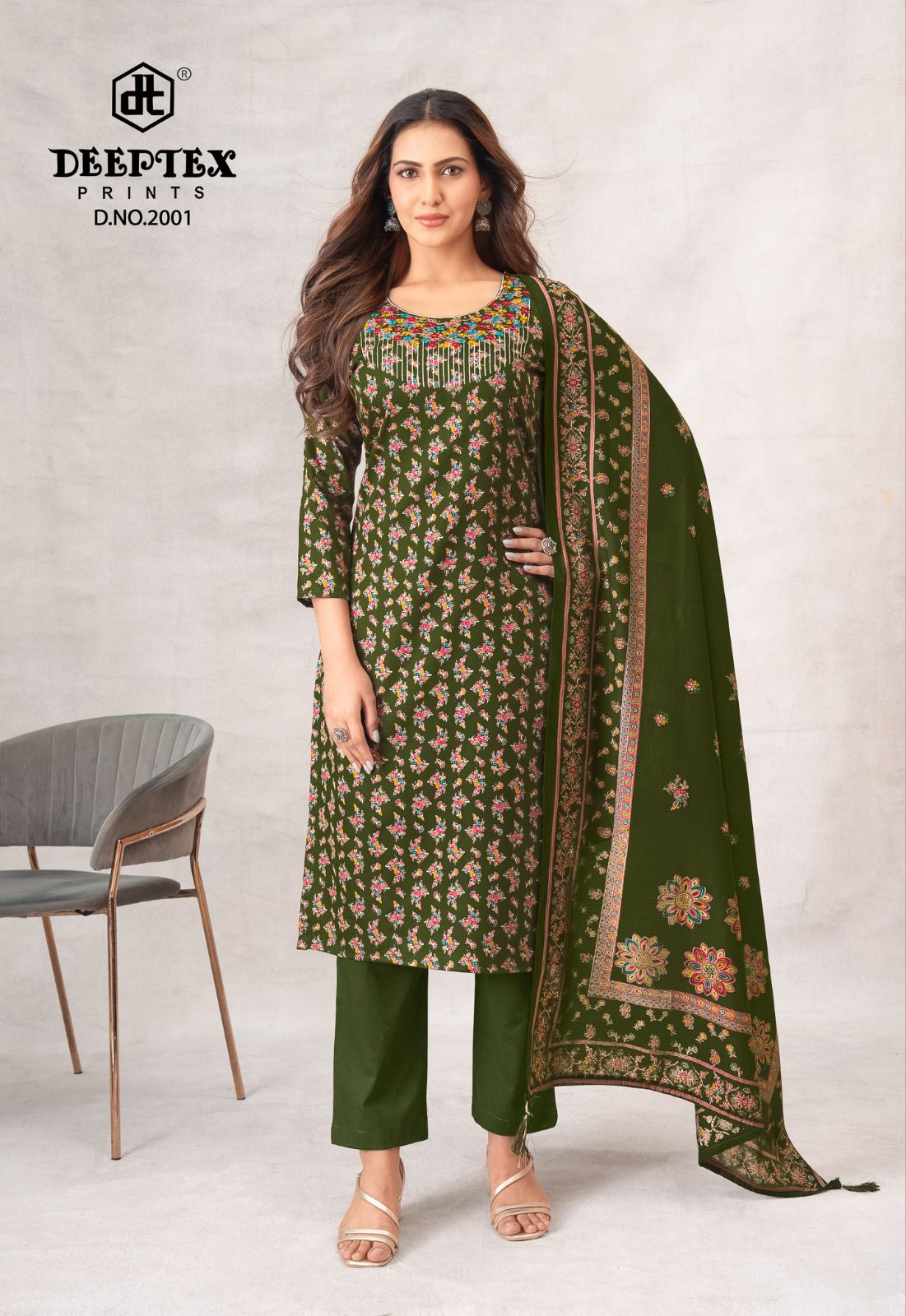 Deeptex Mausami Vol-2 Cotton Printed Drees Materaisl