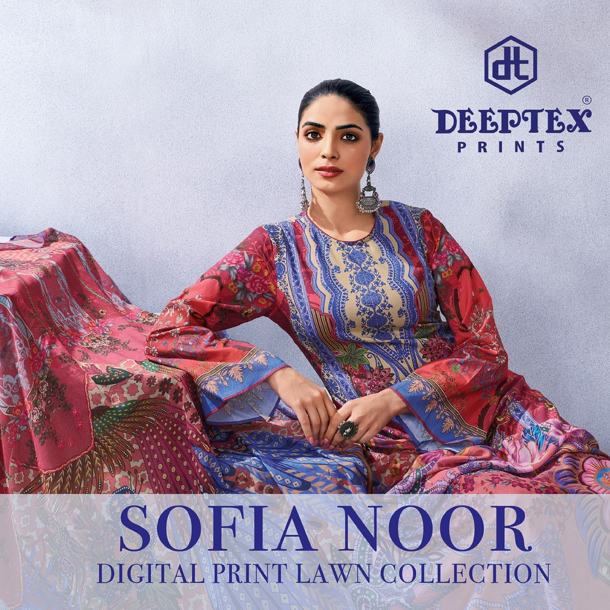 Deeptex Sofiya Noor Karachi Lawn Suit