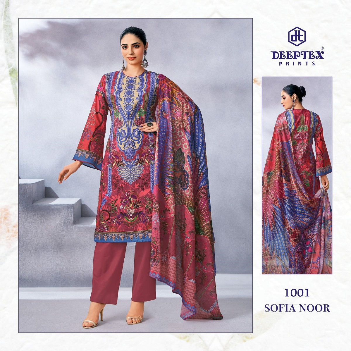 Deeptex Sofiya Noor Karachi Lawn Suit