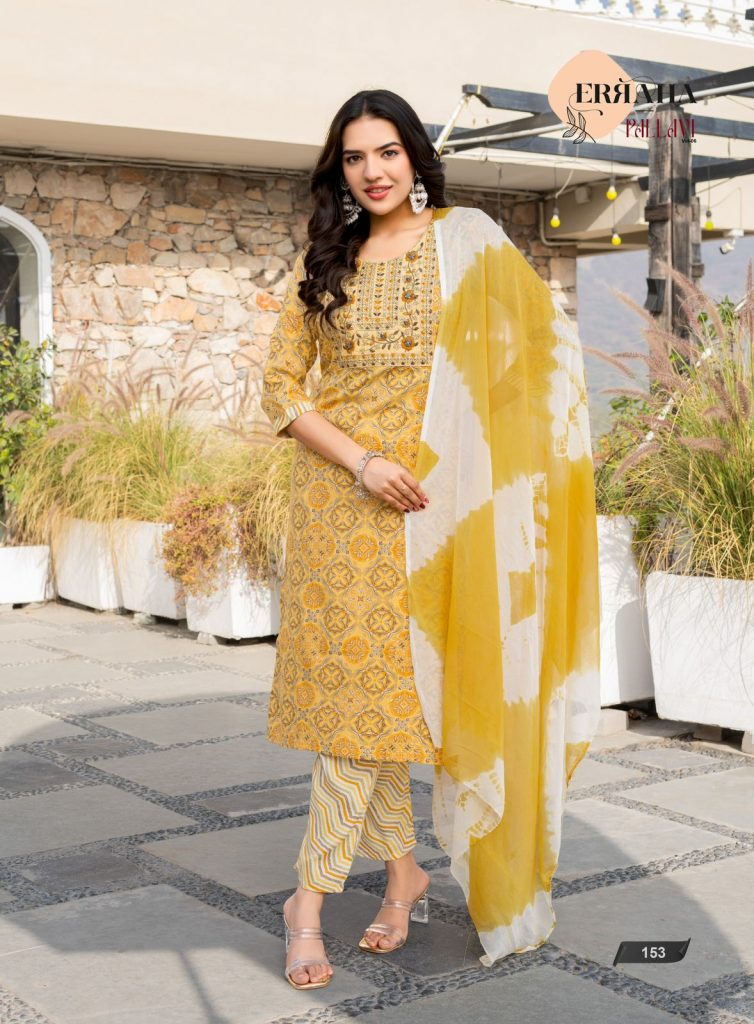 Erraha Pallavi Vol-6 – Kurti Pant With Dupatta