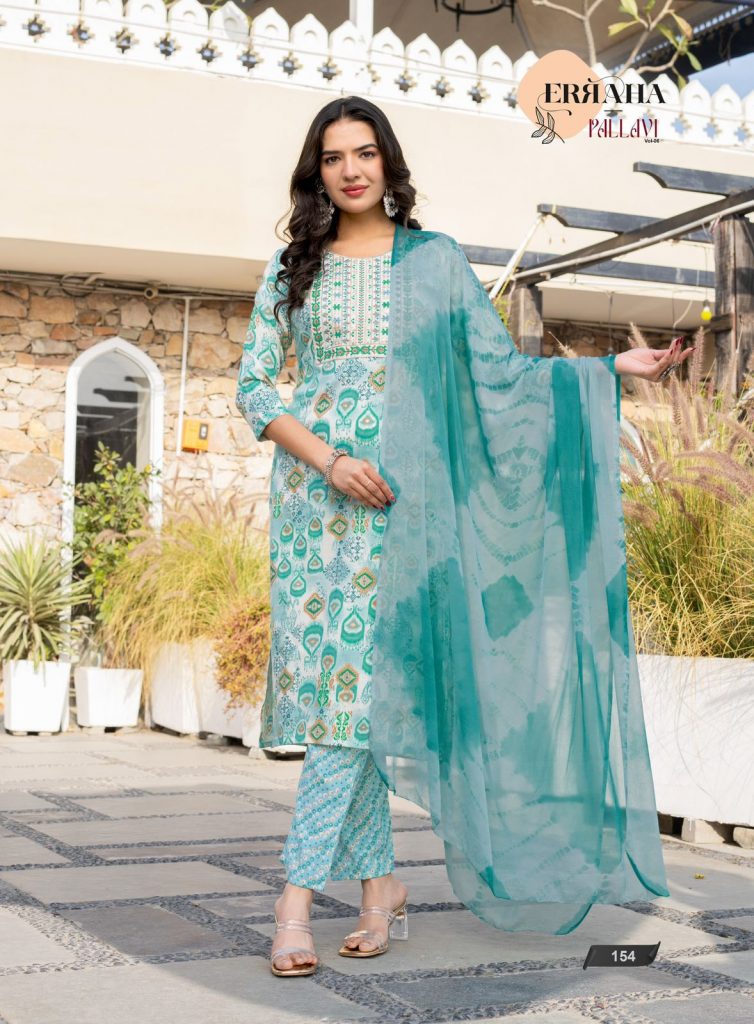 Erraha Pallavi Vol-6 – Kurti Pant With Dupatta