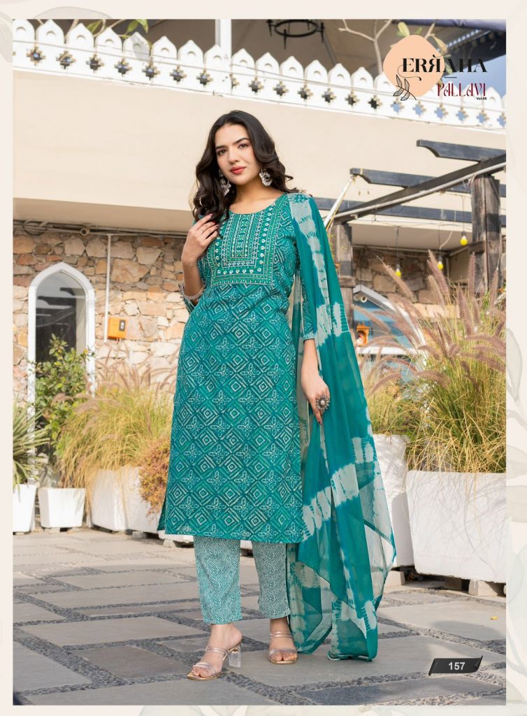 Erraha Pallavi Vol-6 – Kurti Pant With Dupatta