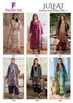 Farida Fab Julfat Vol-11 – Karachi Readymade Kurti Pant With Dupatta