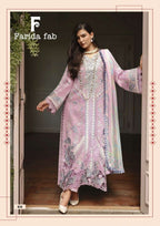 Farida Fab mushq Karachi readymade Kurti Pant With Dupatta