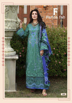 Farida Fab mushq Karachi readymade Kurti Pant With Dupatta