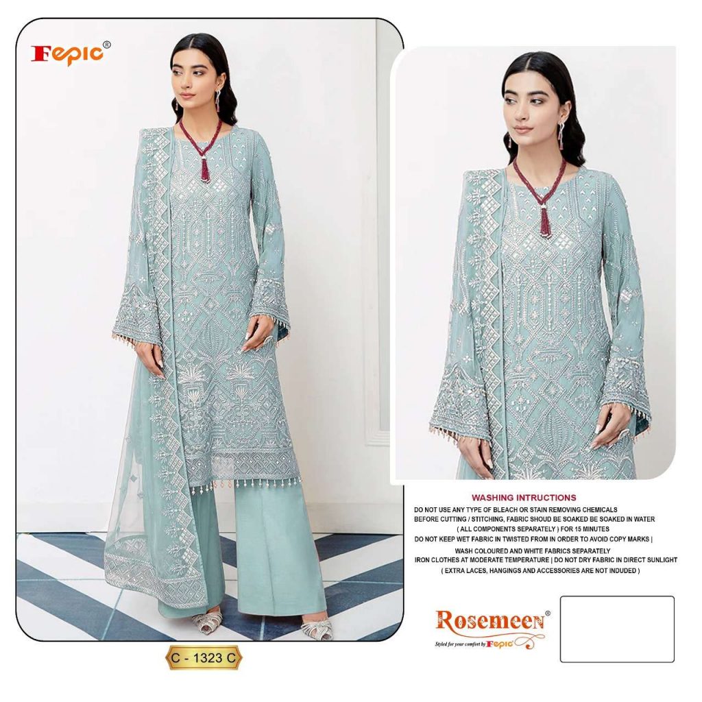 Fepic Rosemeen C 1323 – Pakistani Dress Material