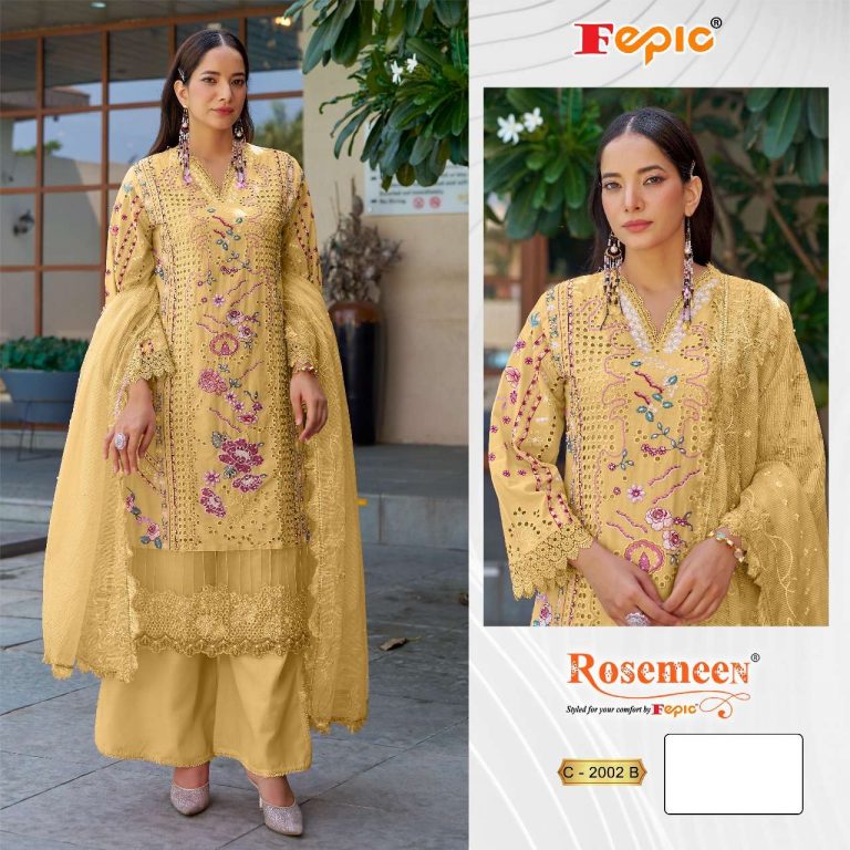 fepic Rosemeen C- 2002 – Pakistani Dress Material