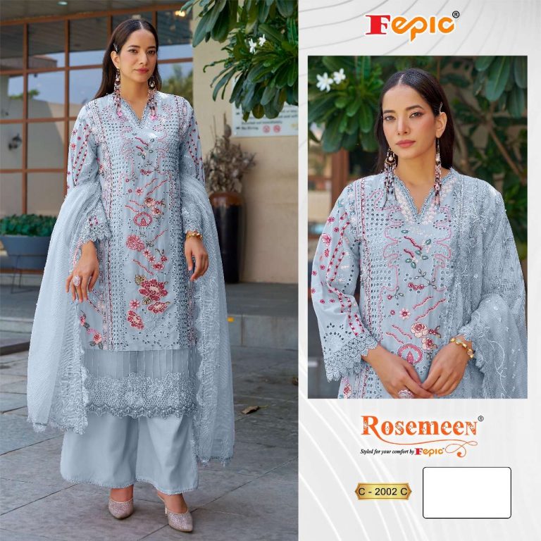 fepic Rosemeen C- 2002 – Pakistani Dress Material
